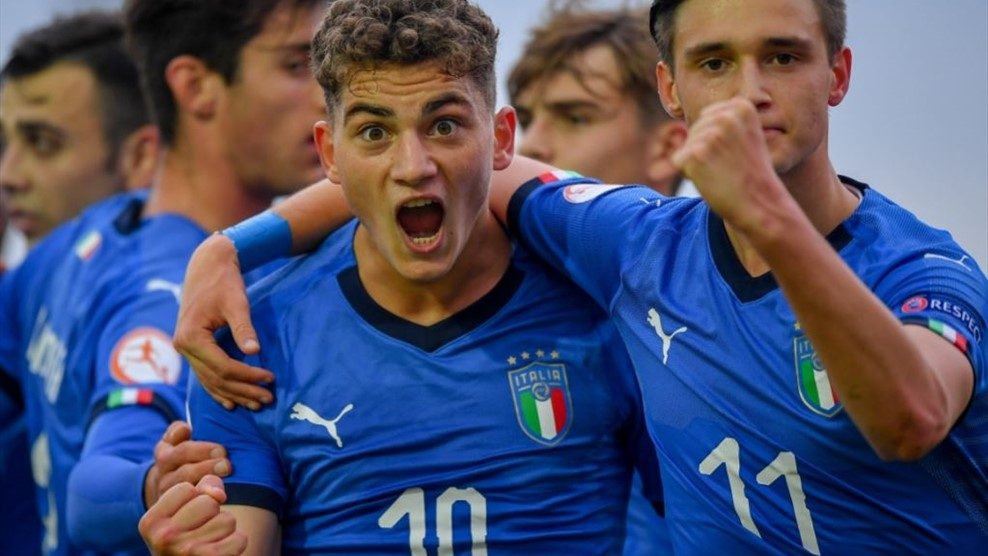 #U17 semi-final highlights France Italy 1-2